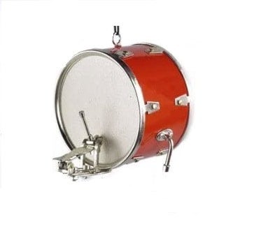 Red bass drum outlet