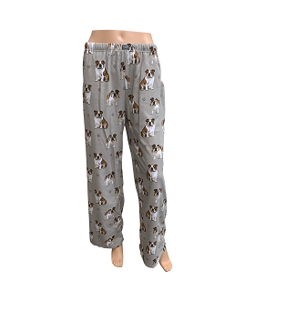 Womens bulldog hotsell pajamas
