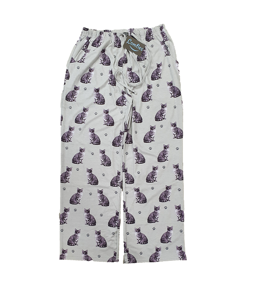 Christmas cat sales pajama pants