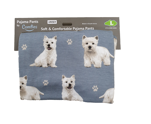 Westie Pajama Bottoms