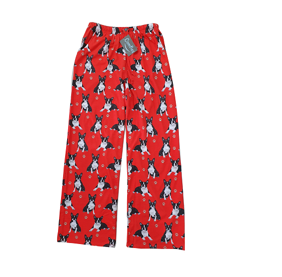 Boston terrier pajama pants hotsell